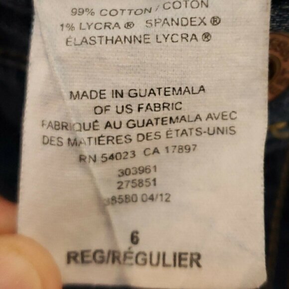 Gap Low Rise Cropped Denim Jeans 6 - Picture 7 of 7